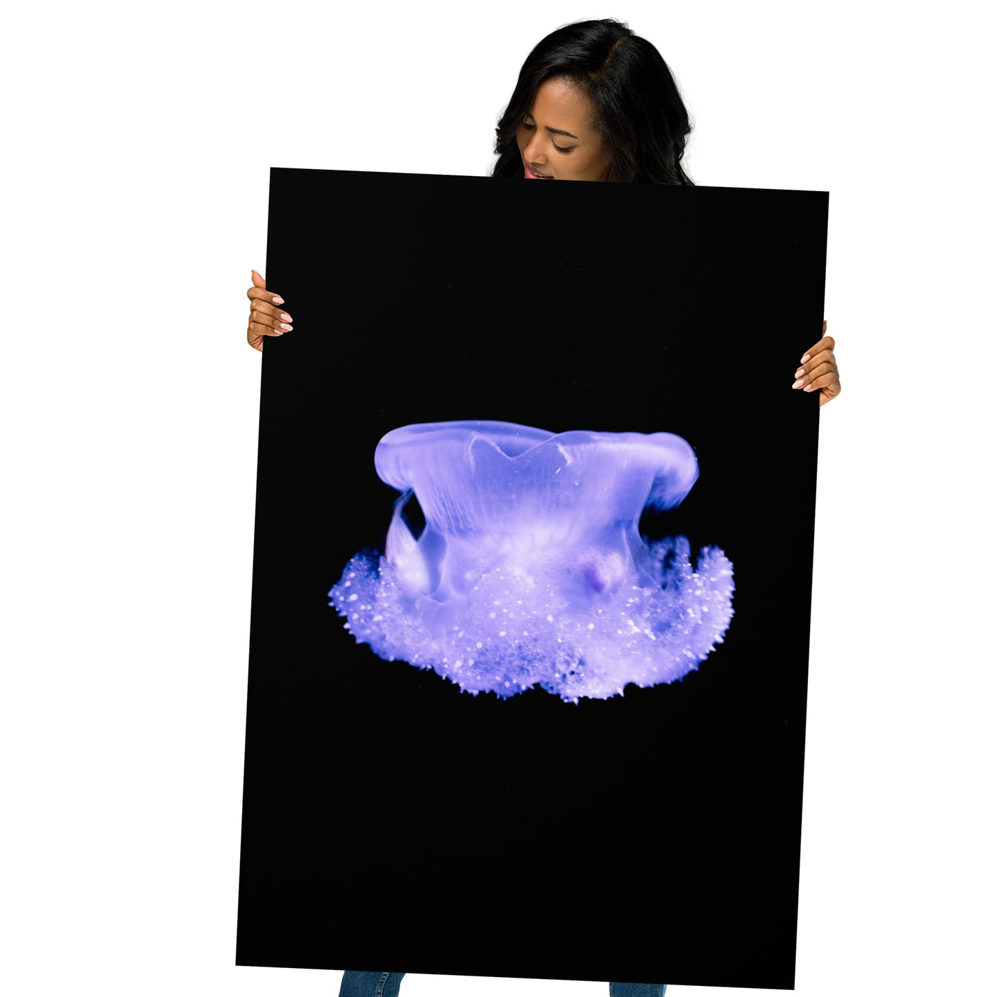 Jellyfish Night Print