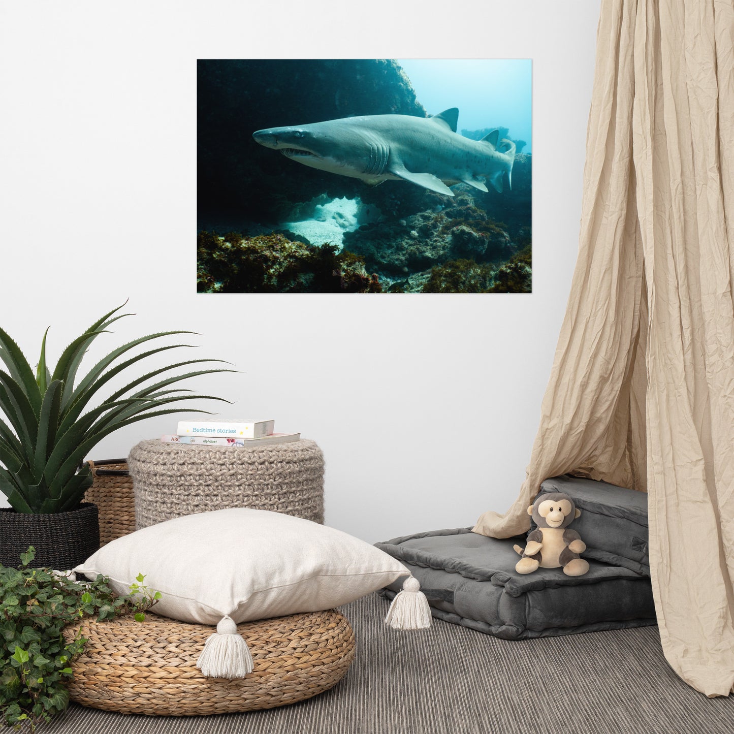 Sand Tiger Shark Print